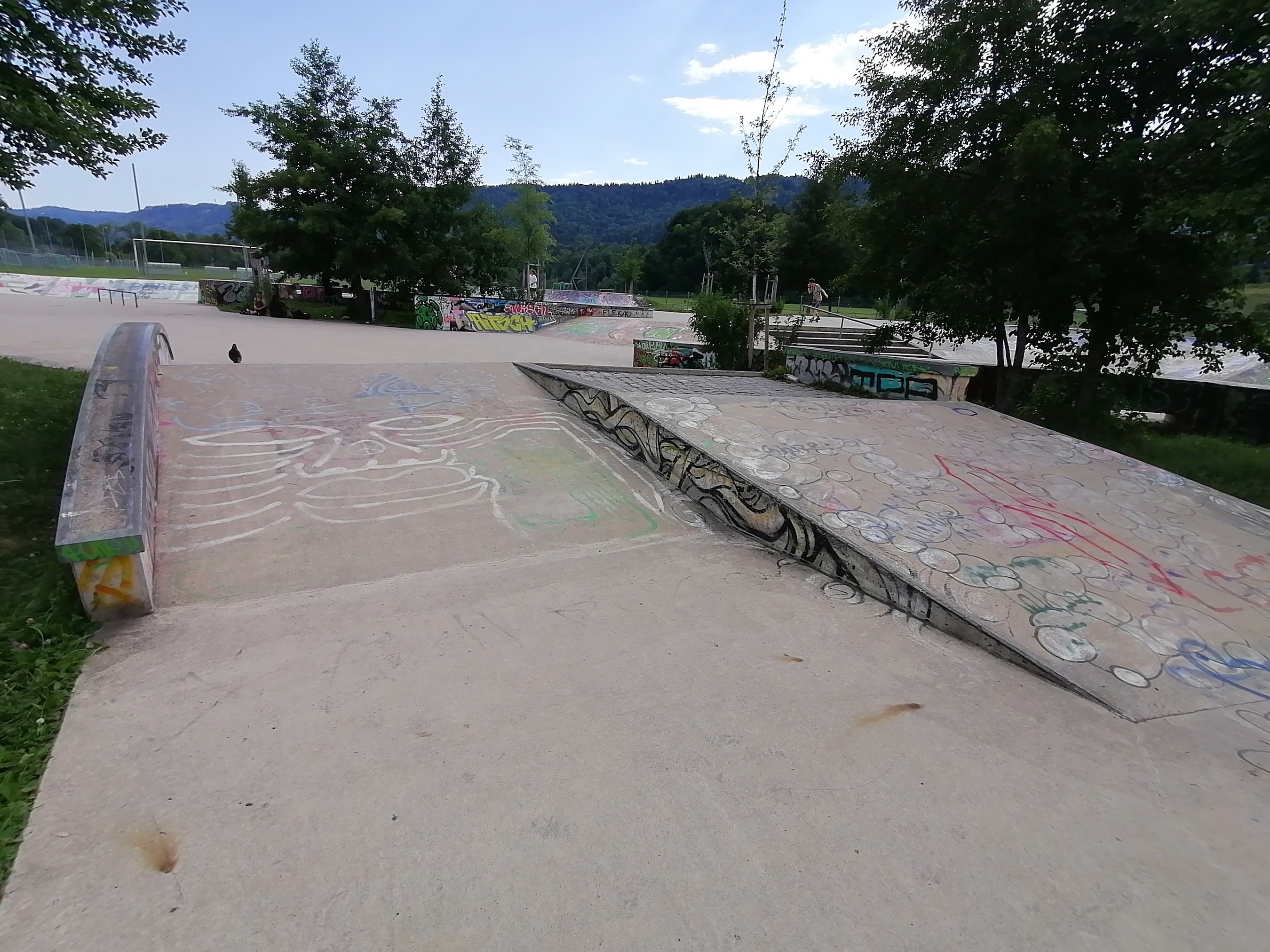 Freestyle-Park Allmend Zürich skatepark